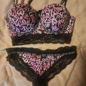 Sexy lace bra set